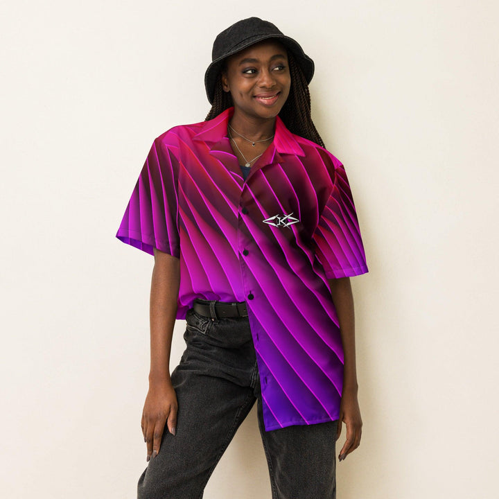 Unisex button shirt - VYBRATIONAL KREATORS®