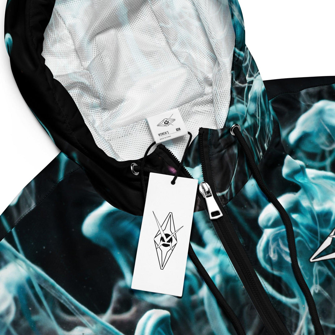 Women’s Premium cropped windbreaker - VYBRATIONAL KREATORS®