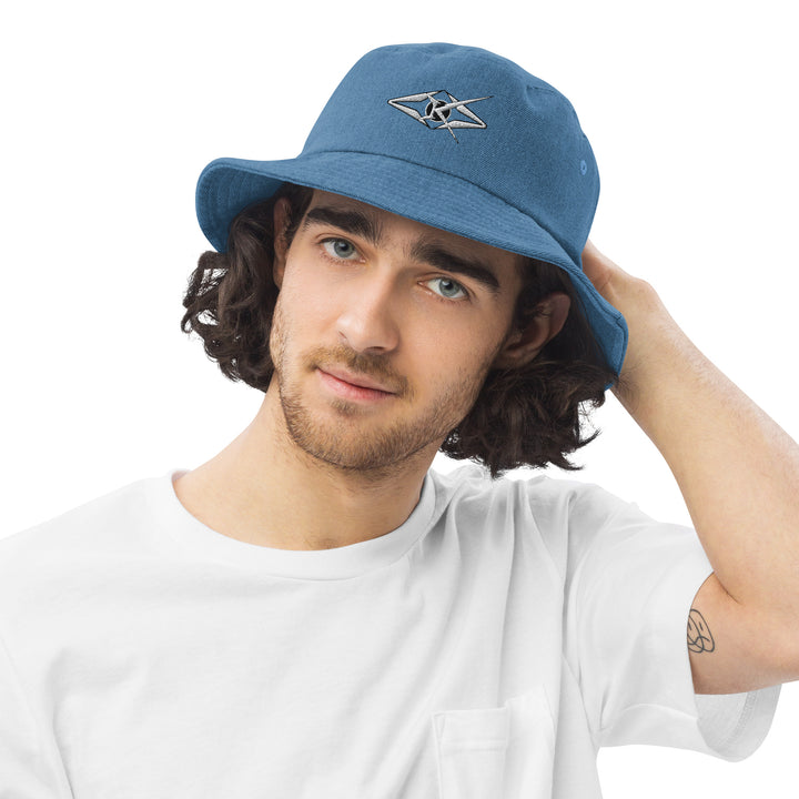 Denim bucket hat