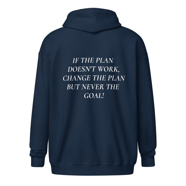 Unisex Plan zip hoodie - VYBRATIONAL KREATORS®