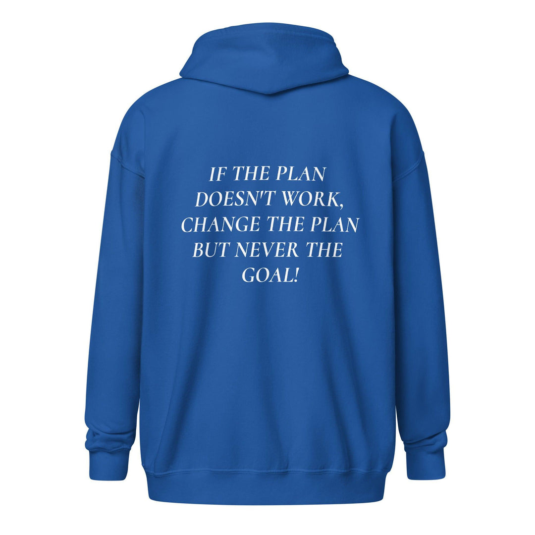 Unisex Plan zip hoodie - VYBRATIONAL KREATORS®