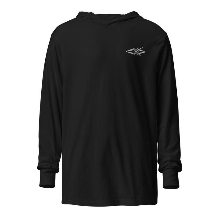 Hooded long-sleeve tee