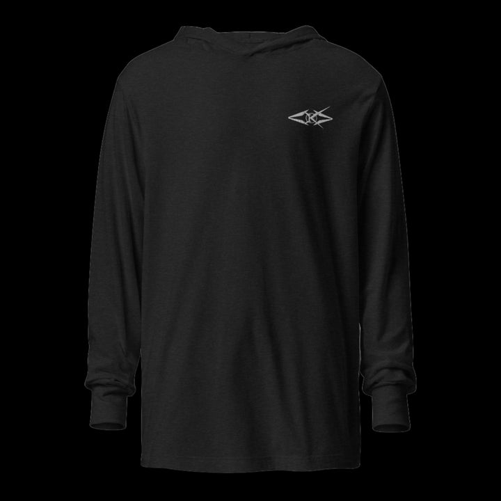 Hooded long-sleeve tee