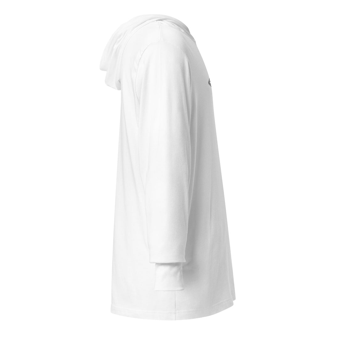 Hooded long-sleeve tee