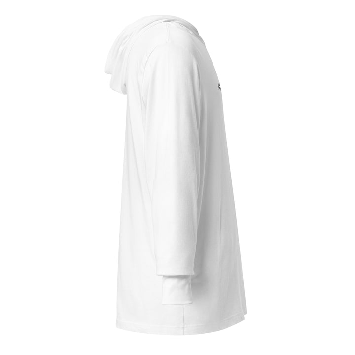 Hooded long-sleeve tee