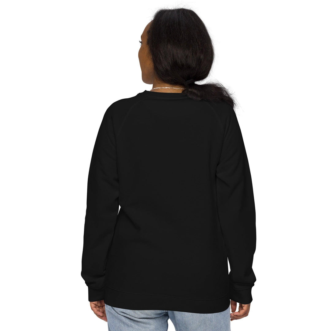 Unisex organic raglan sweatshirt - VYBRATIONAL KREATORS®