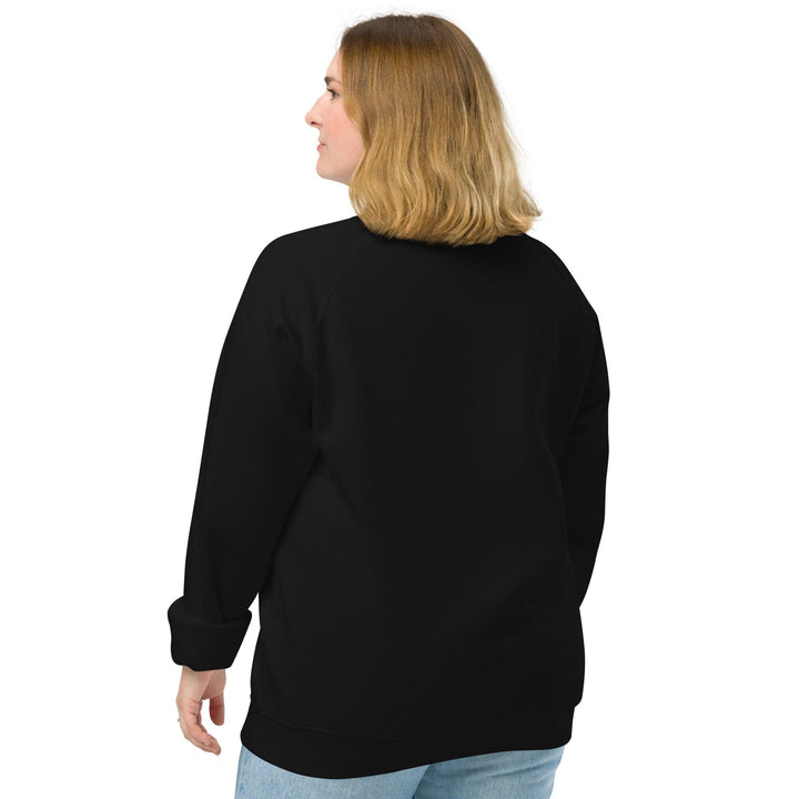 Unisex organic raglan sweatshirt - VYBRATIONAL KREATORS®