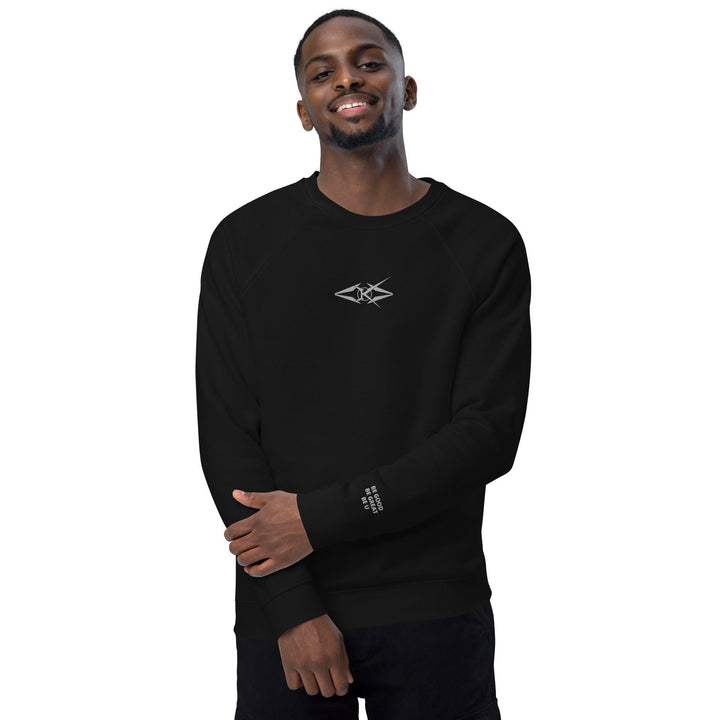 Unisex organic raglan sweatshirt - VYBRATIONAL KREATORS®