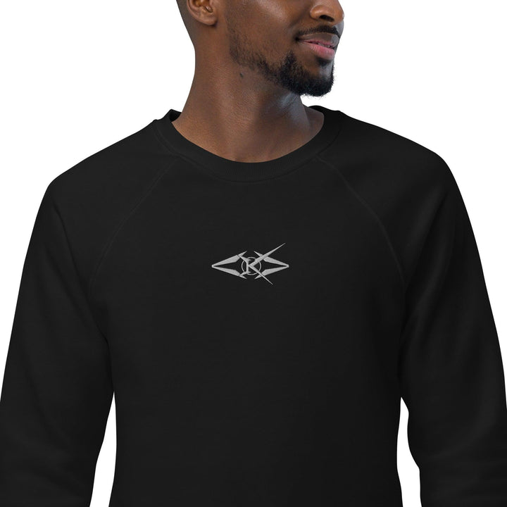 Unisex organic raglan sweatshirt - VYBRATIONAL KREATORS®