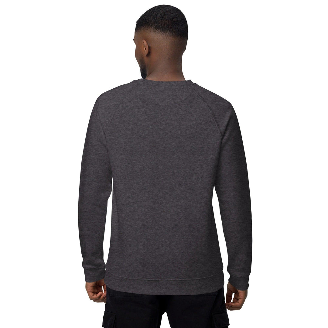 Unisex organic raglan sweatshirt - VYBRATIONAL KREATORS®