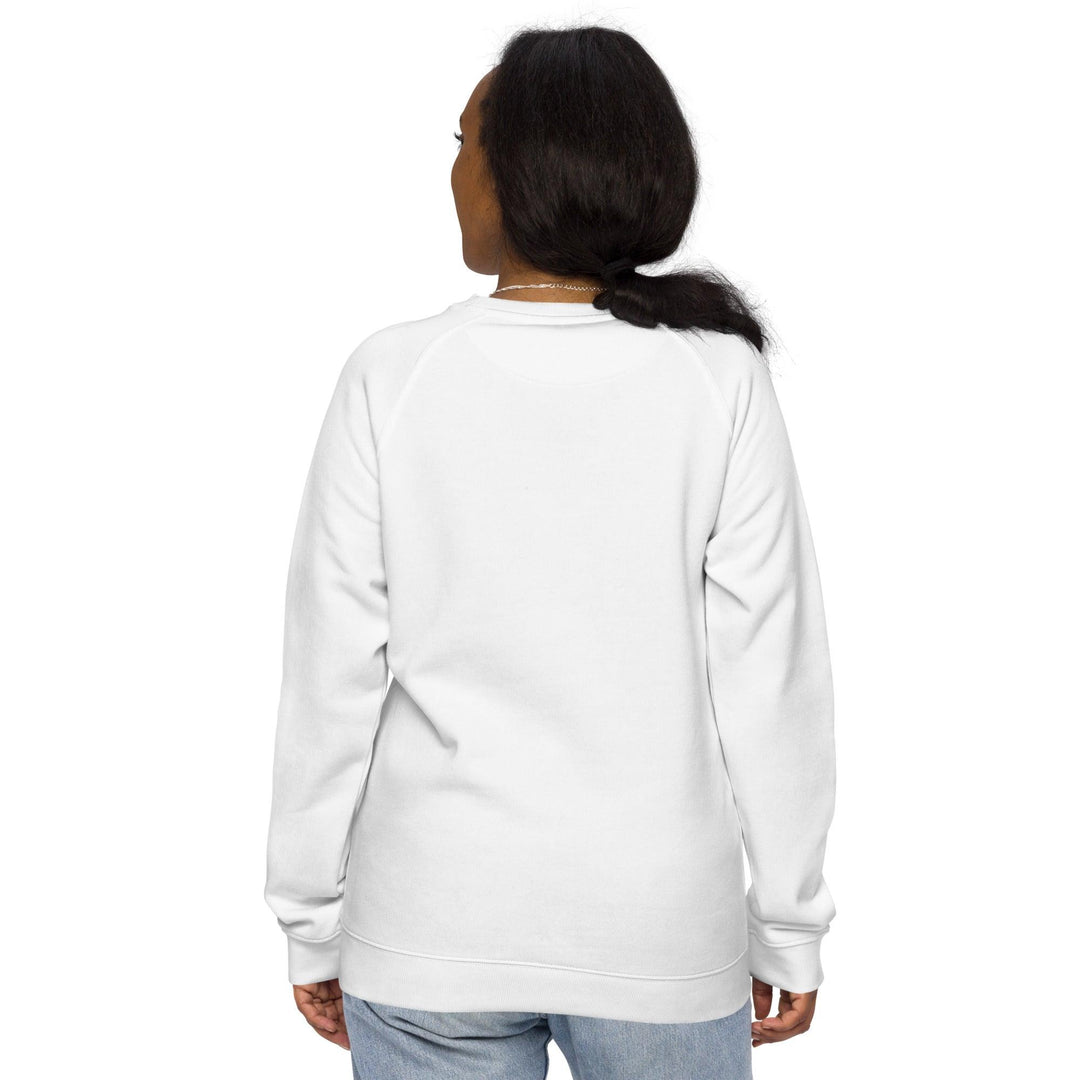 Unisex organic raglan sweatshirt - VYBRATIONAL KREATORS®