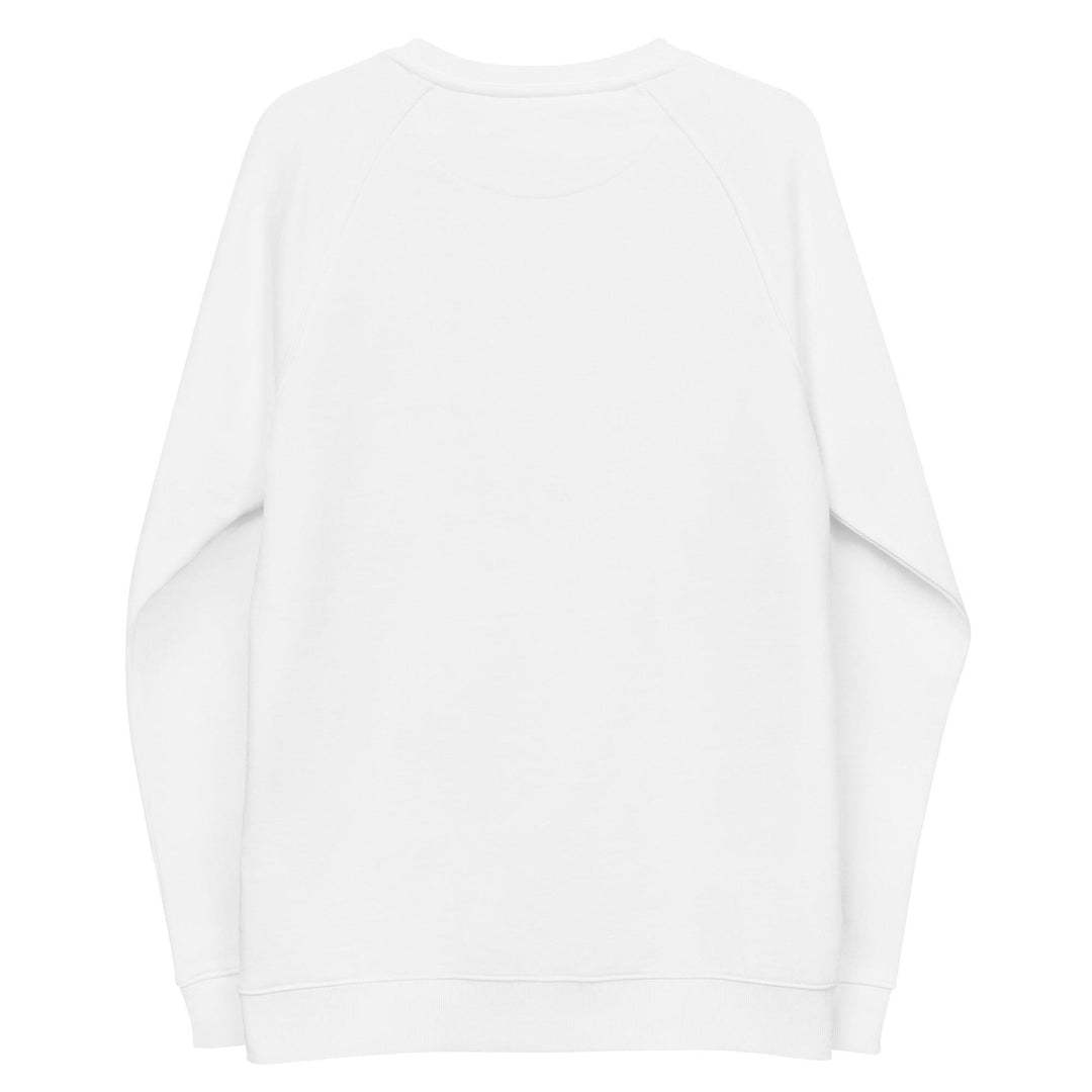 Unisex organic raglan sweatshirt - VYBRATIONAL KREATORS®