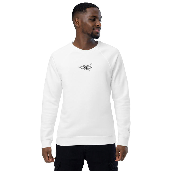 Unisex organic raglan sweatshirt - VYBRATIONAL KREATORS®