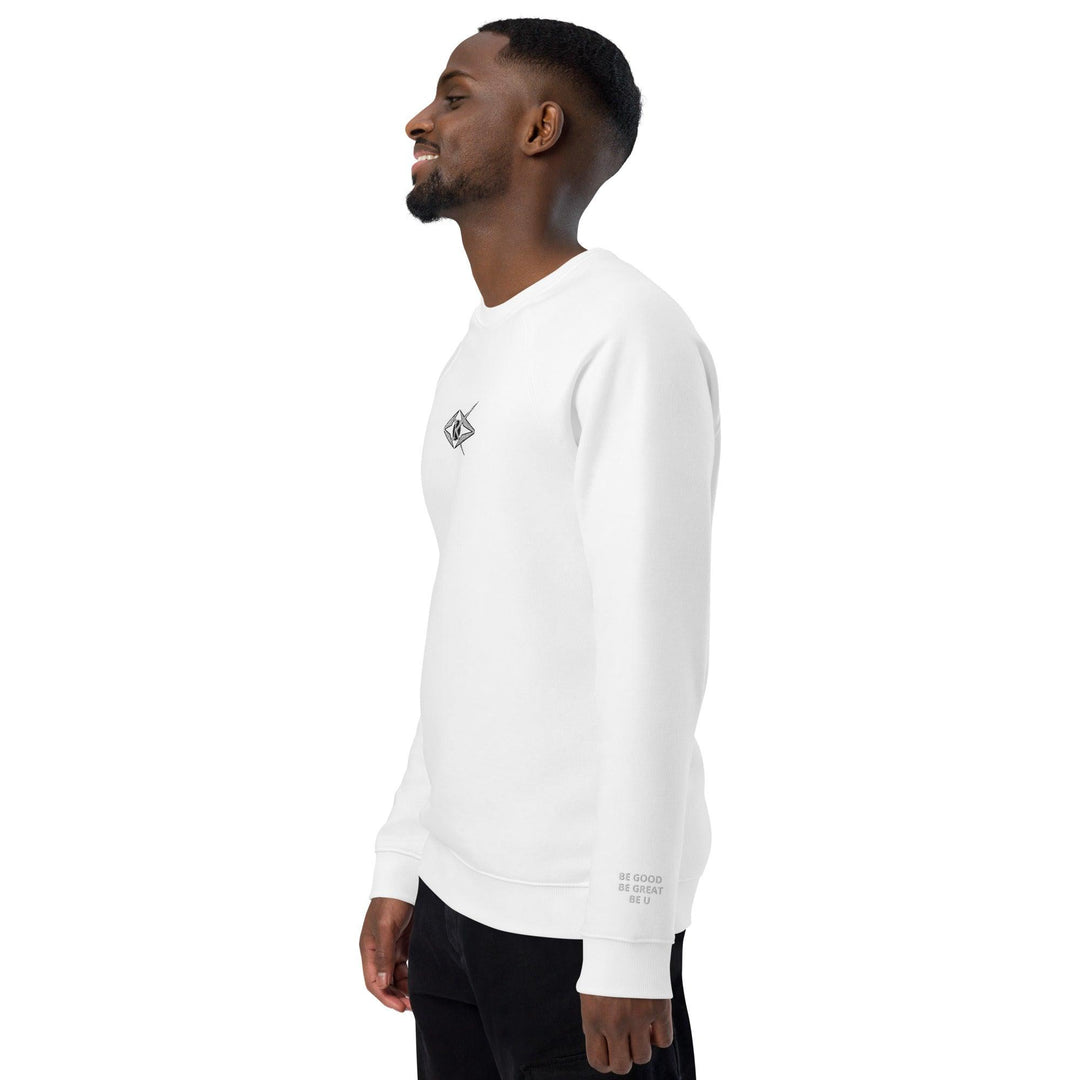 Unisex organic raglan sweatshirt - VYBRATIONAL KREATORS®