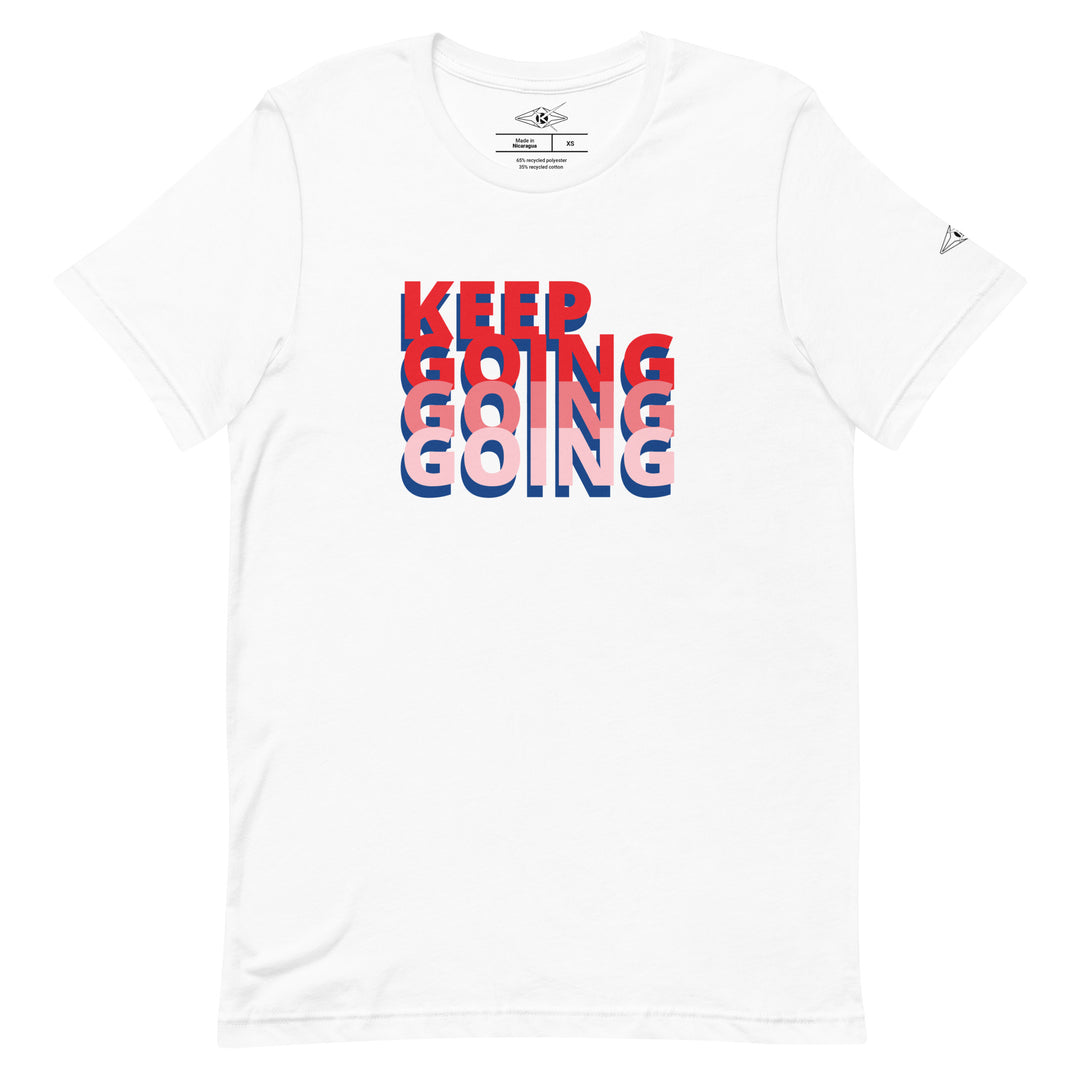 Unisex Keep Going eco t-shirt