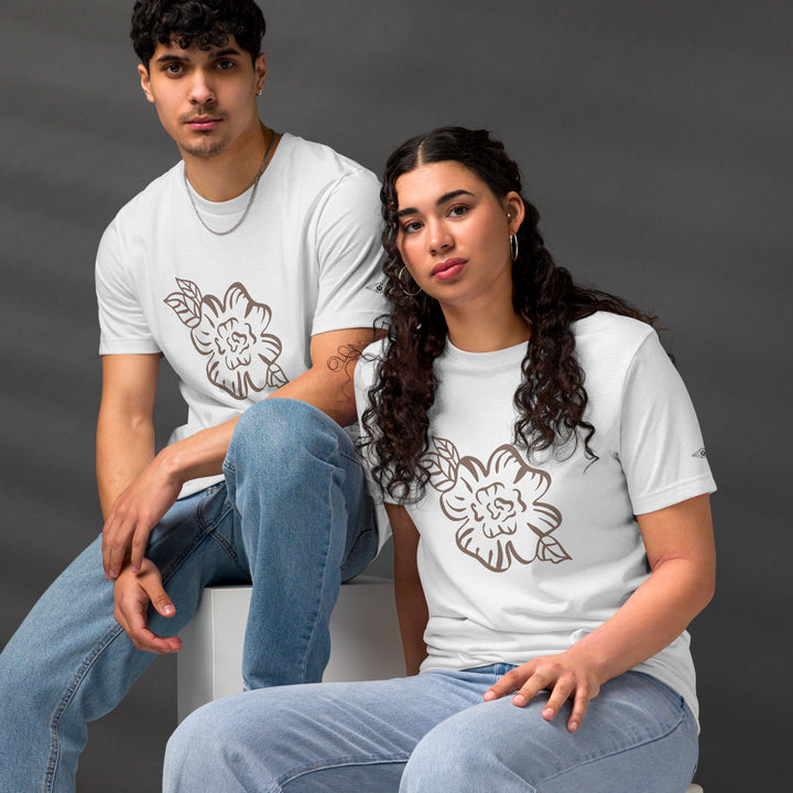 Unisex Flower eco t-shirt