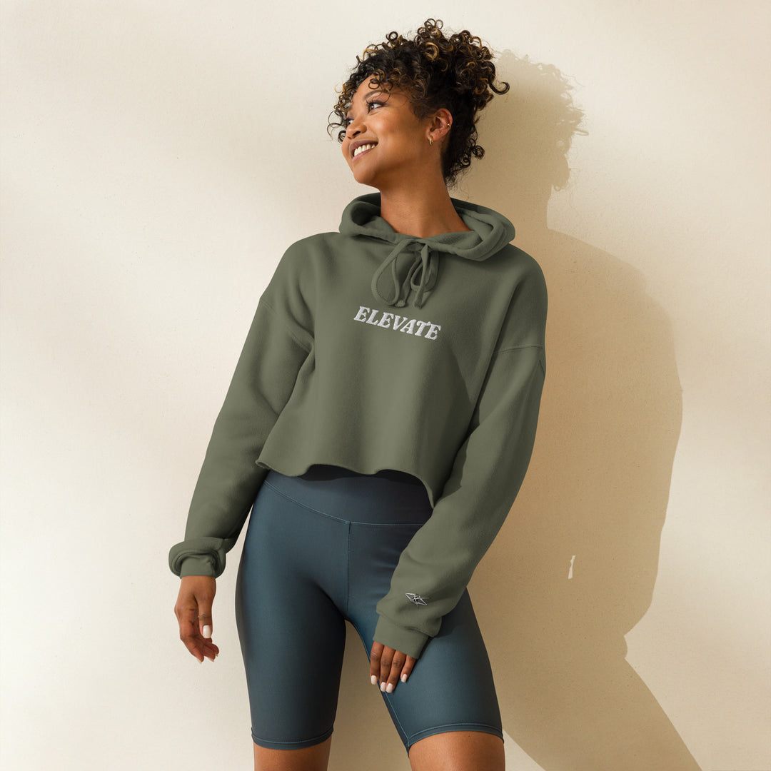 ELEVATE Crop Hoodie