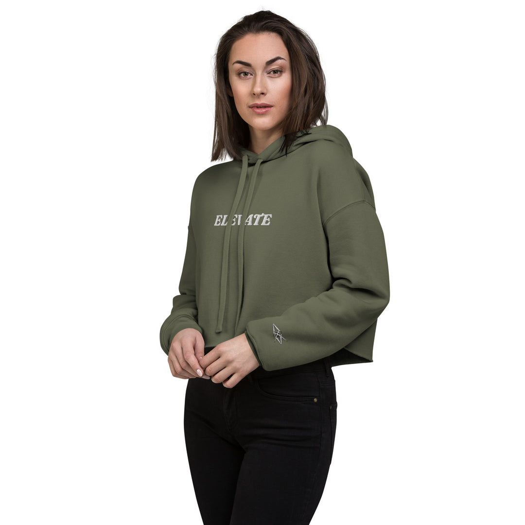 ELEVATE Crop Hoodie