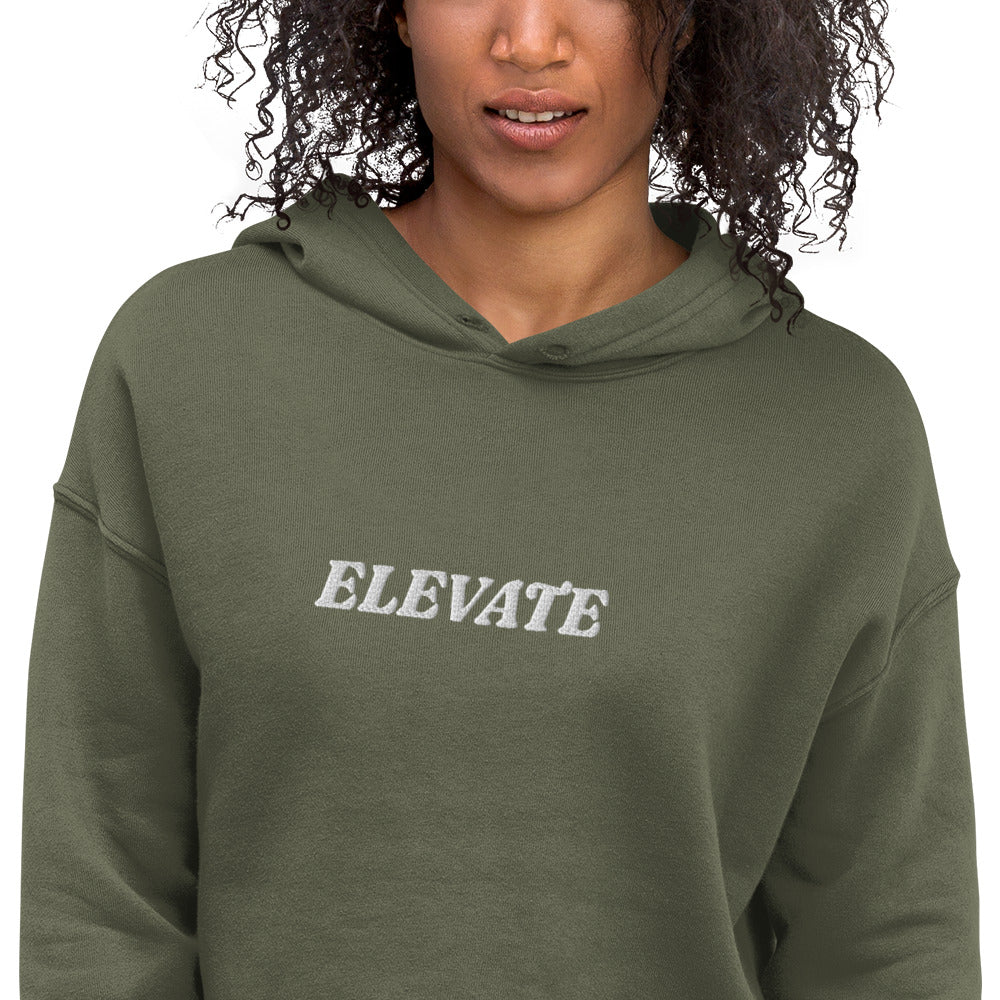 ELEVATE Crop Hoodie