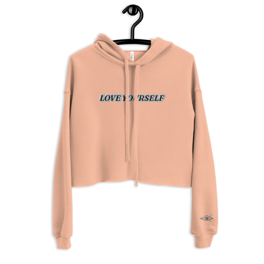 LOVE YOURSELF Crop Hoodie