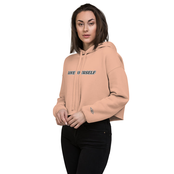 LOVE YOURSELF Crop Hoodie