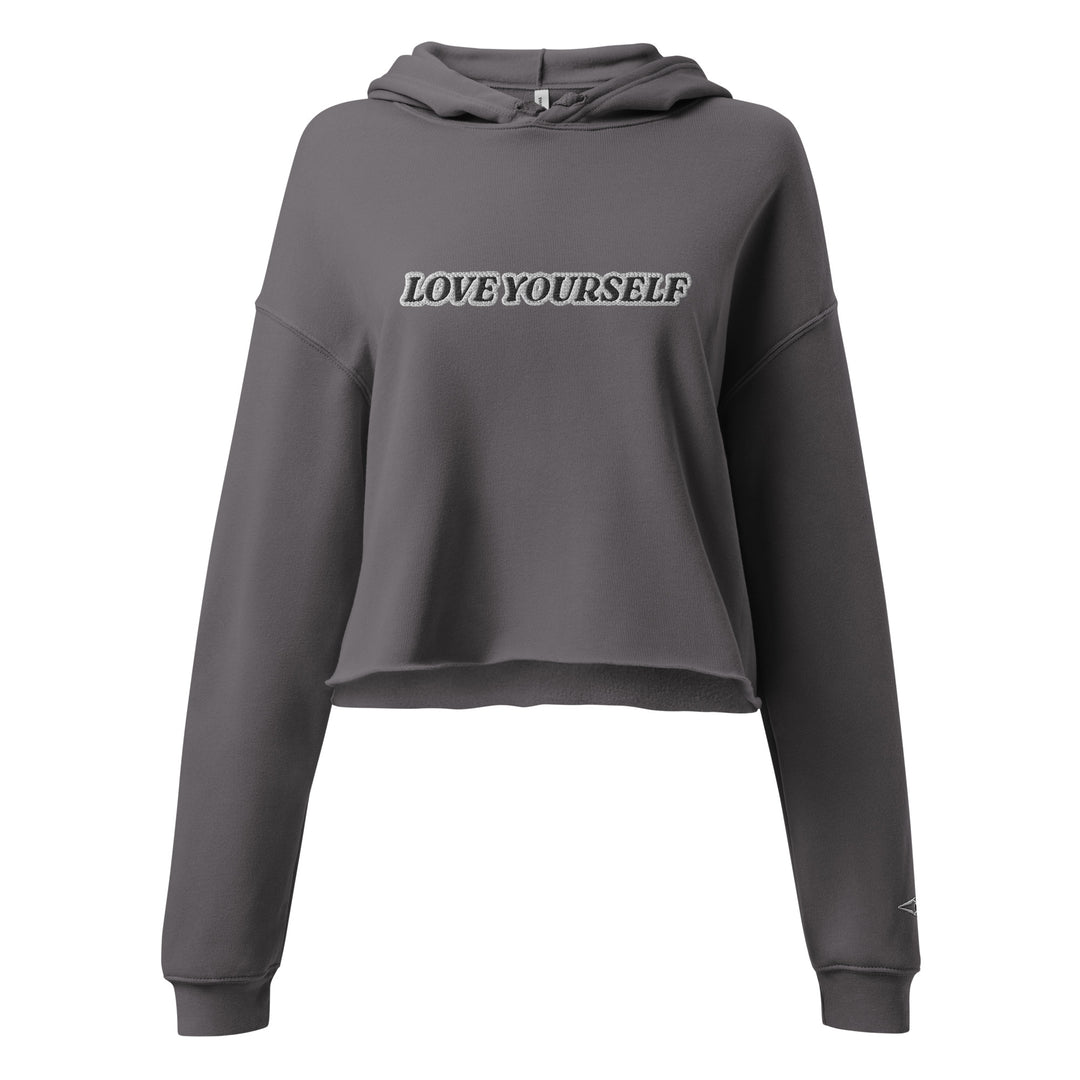 LOVE YOURSELF Crop Hoodie