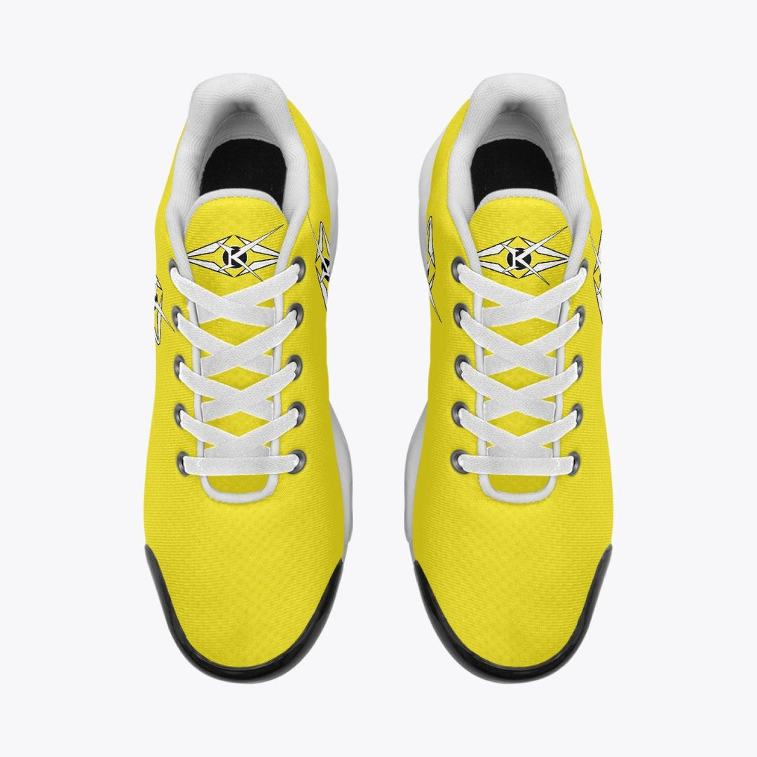 Men's VYB Bounce 9's Yellow - VYBRATIONAL KREATORS®