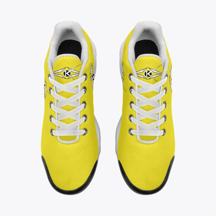 Men's VYB Bounce 9's Yellow - VYBRATIONAL KREATORS®