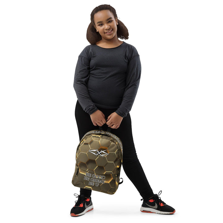 Premium Gold Backpack - VYBRATIONAL KREATORS®