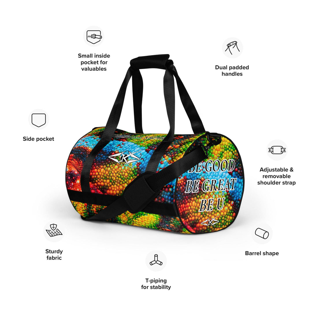 premium gym bag - VYBRATIONAL KREATORS®