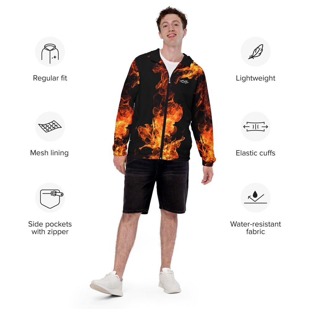 Men’s PREMIUM windbreaker - VYBRATIONAL KREATORS®