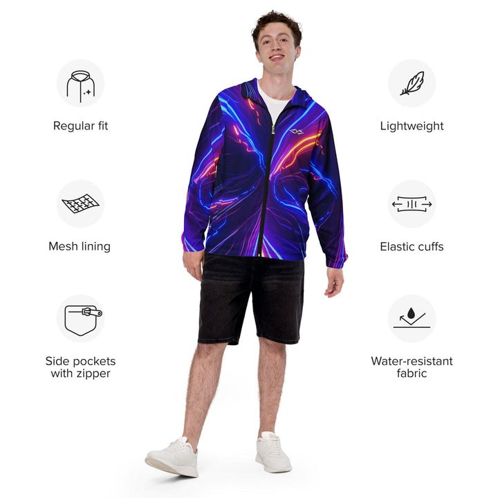 Men’s Premium windbreaker - VYBRATIONAL KREATORS®