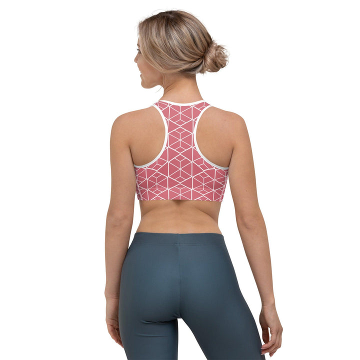 Cabaret Pink Sports bra - VYBRATIONAL KREATORS®