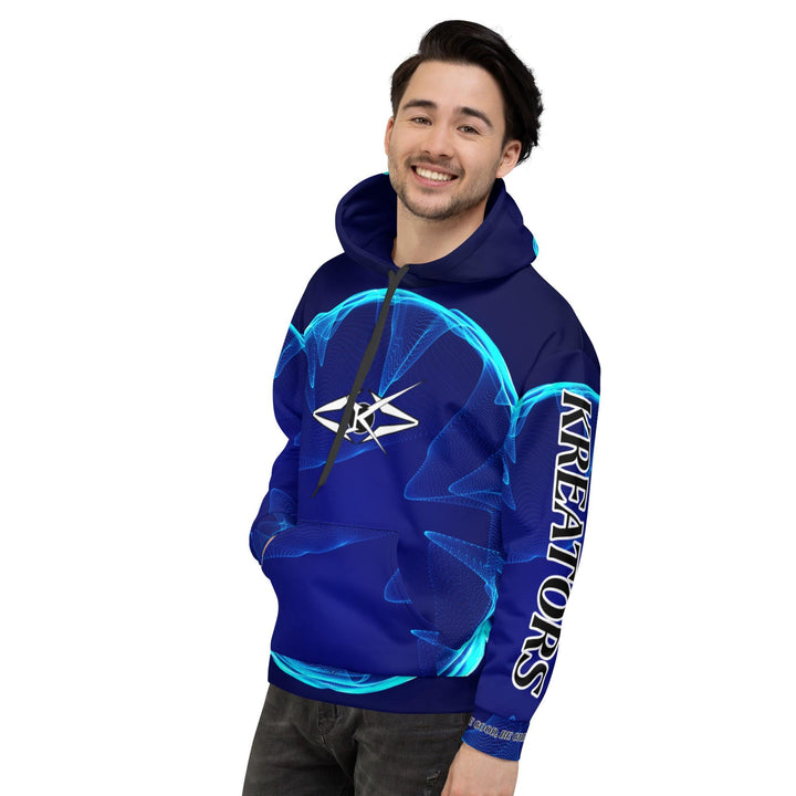 Premium Hoodie- Blue - VYBRATIONAL KREATORS®