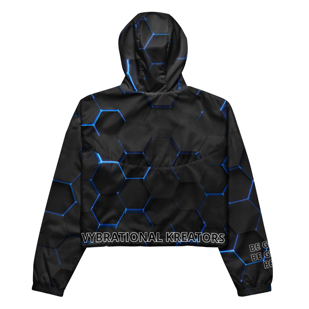 Women’s cropped windbreaker - VYBRATIONAL KREATORS®