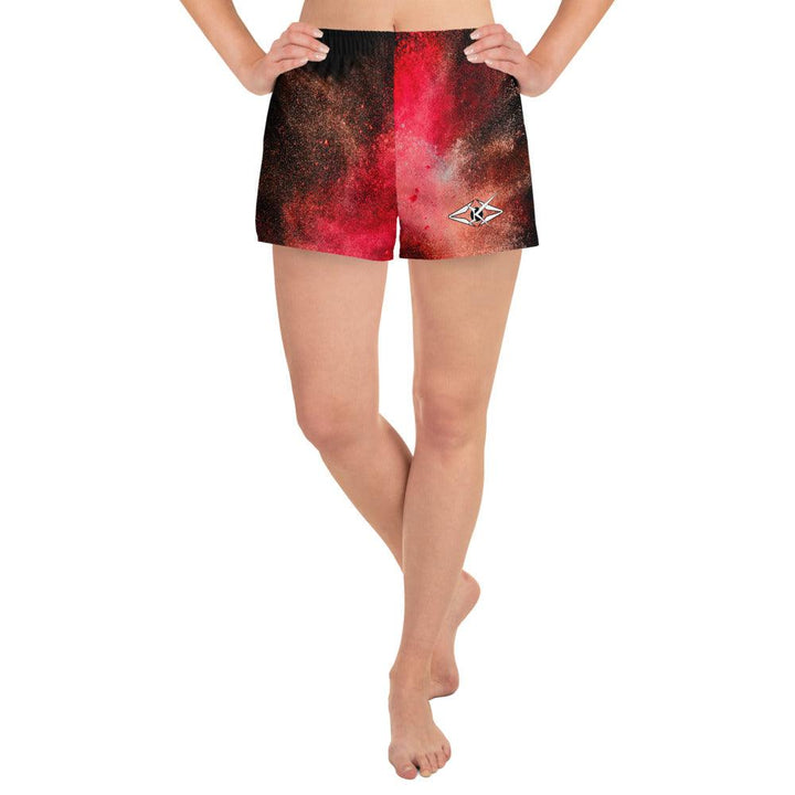 Women’s Recycled Athletic Shorts - VYBRATIONAL KREATORS®