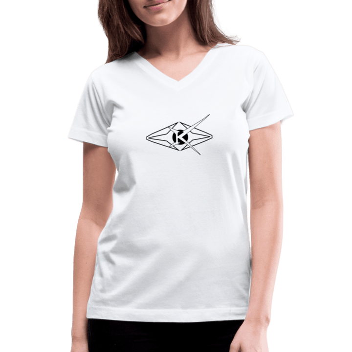 Women's V-Neck T-Shirt - VYBRATIONAL KREATORS®