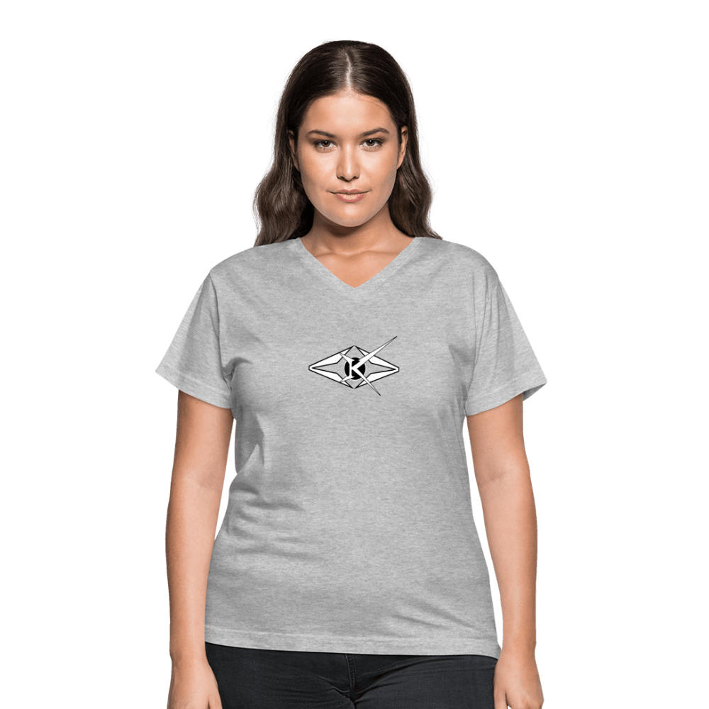 Women's V-Neck T-Shirt - VYBRATIONAL KREATORS®