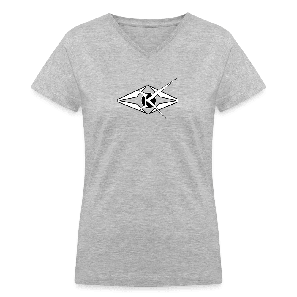 Women's V-Neck T-Shirt - VYBRATIONAL KREATORS®