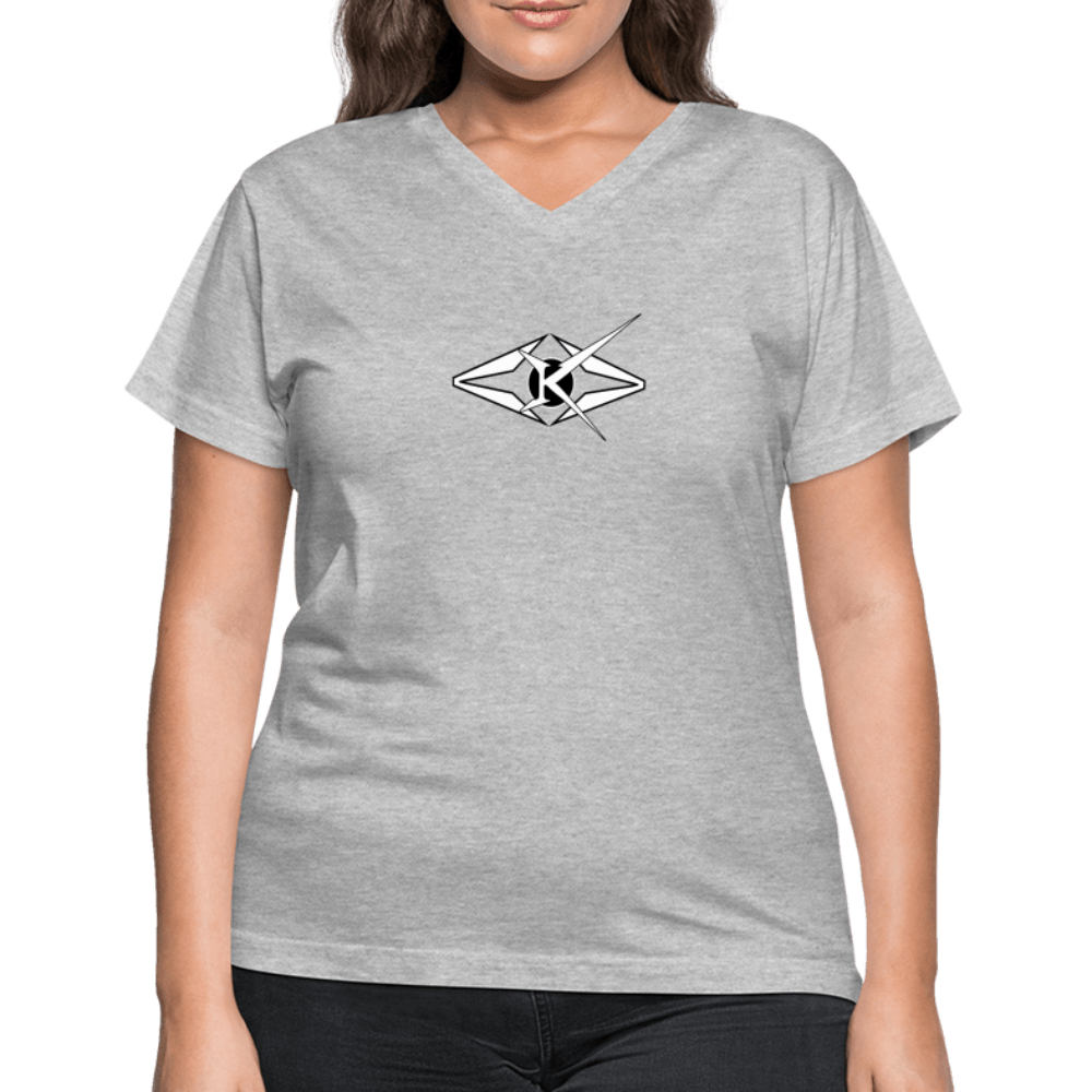 Women's V-Neck T-Shirt - VYBRATIONAL KREATORS®