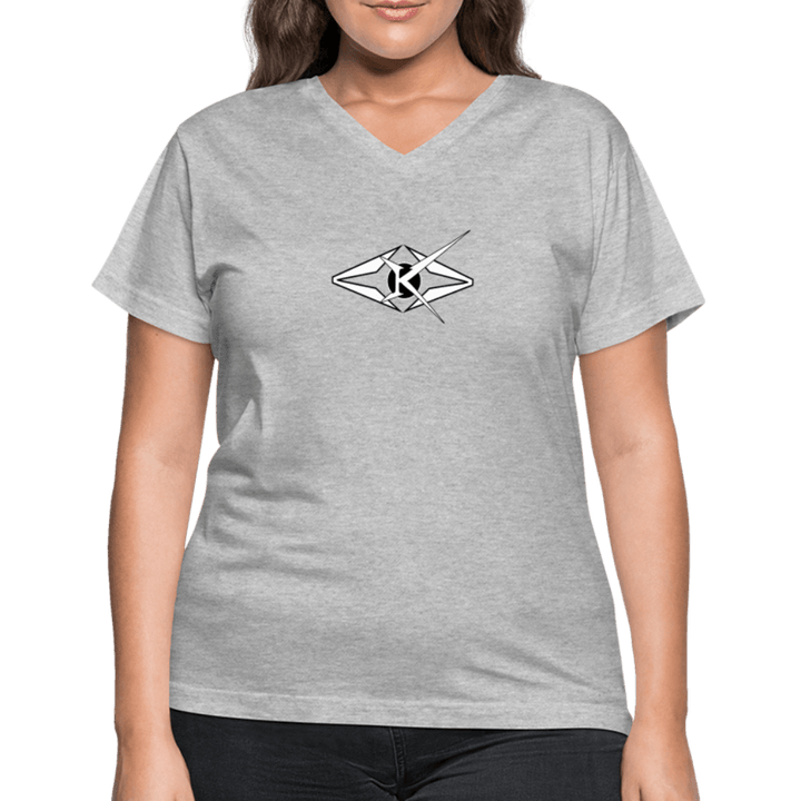 Women's V-Neck T-Shirt - VYBRATIONAL KREATORS®