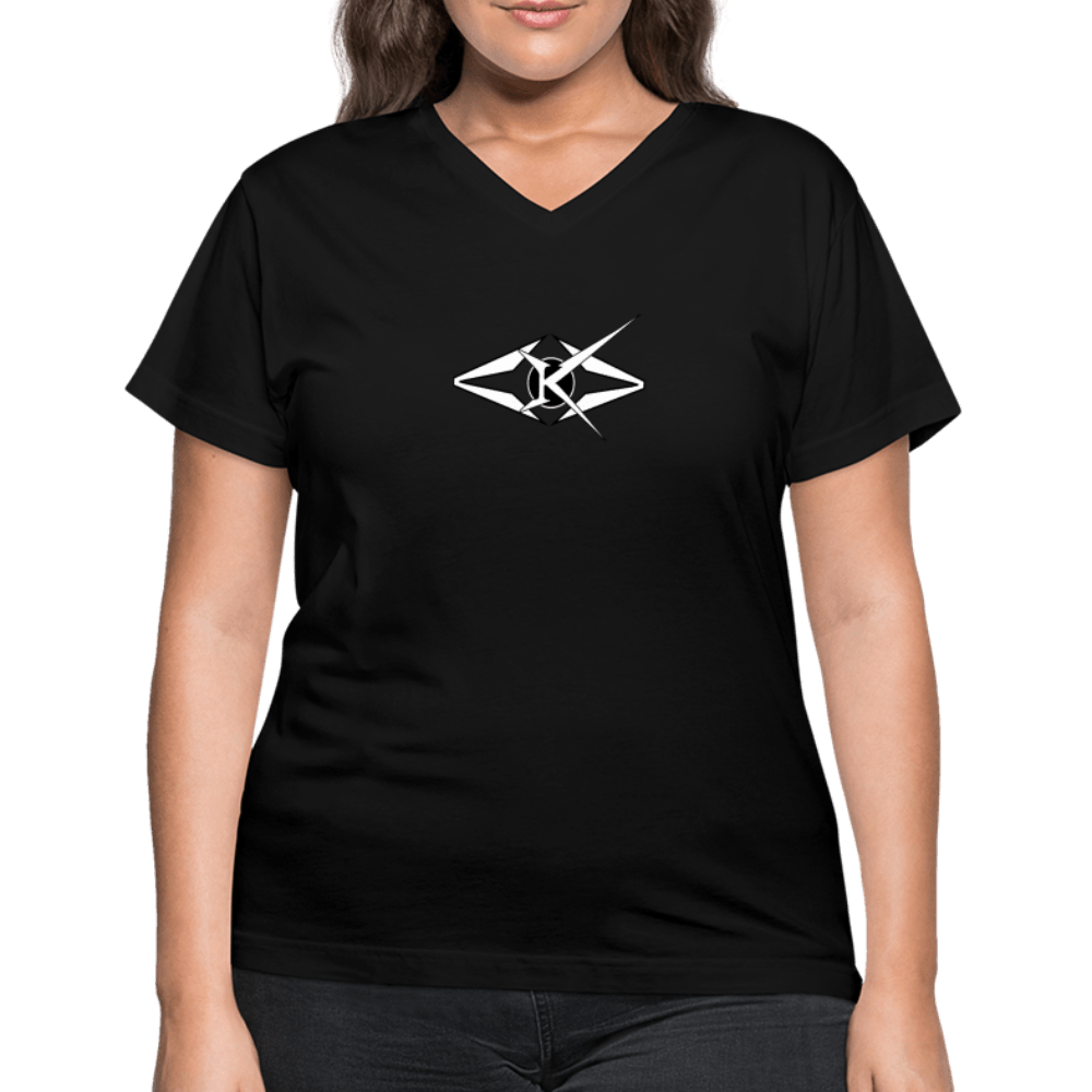 Women's V-Neck T-Shirt - VYBRATIONAL KREATORS®