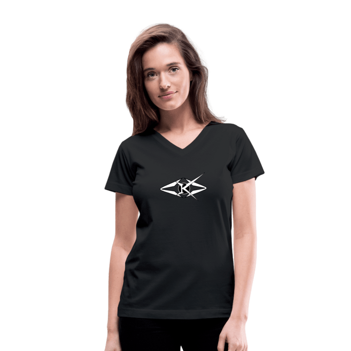 Women's V-Neck T-Shirt - VYBRATIONAL KREATORS®