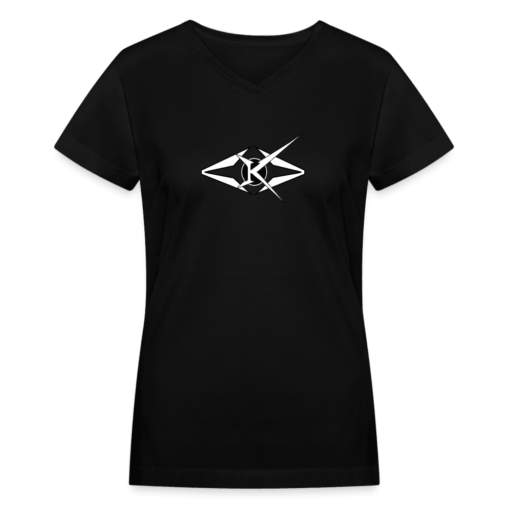 Women's V-Neck T-Shirt - VYBRATIONAL KREATORS®