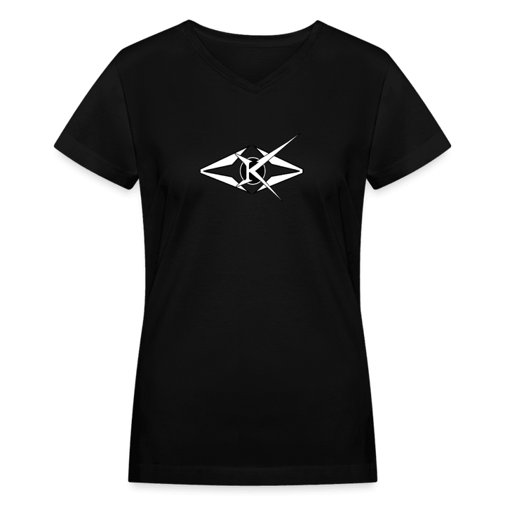 Women's V-Neck T-Shirt - VYBRATIONAL KREATORS®