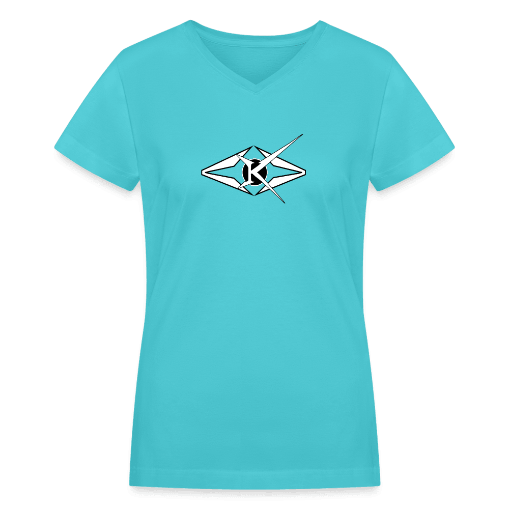 Women's V-Neck T-Shirt - VYBRATIONAL KREATORS®