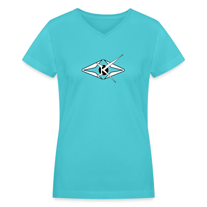 Women's V-Neck T-Shirt - VYBRATIONAL KREATORS®