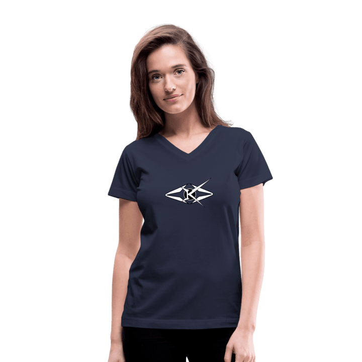 Women's V-Neck T-Shirt - VYBRATIONAL KREATORS®