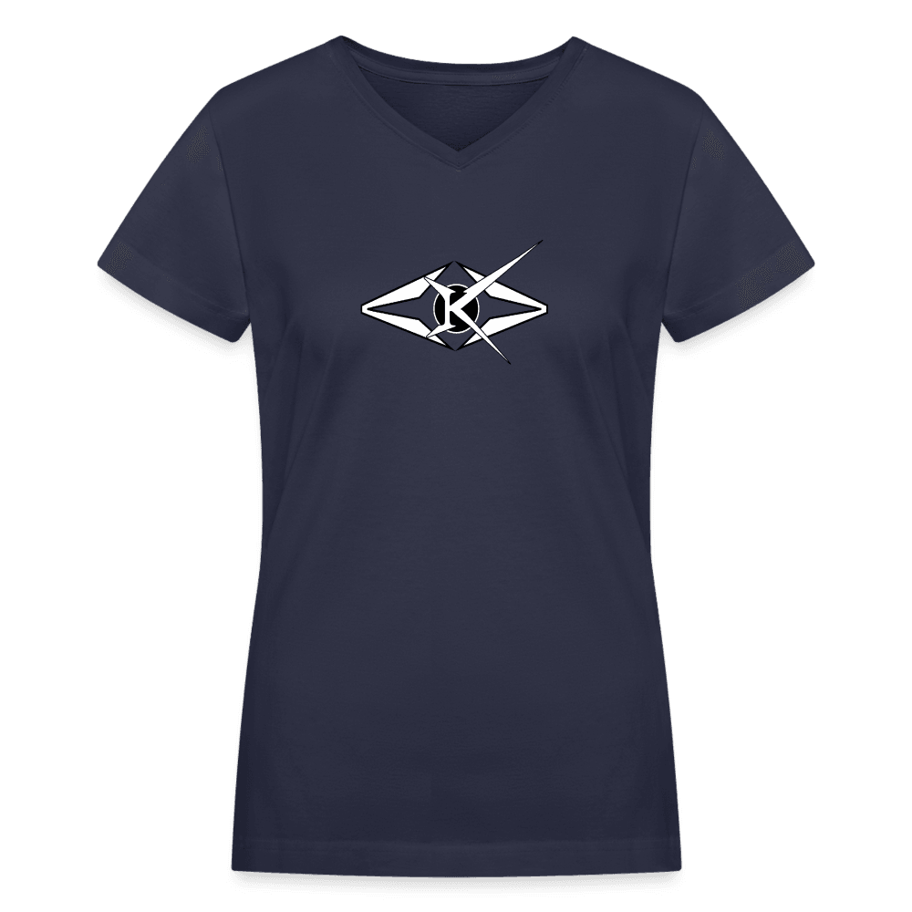 Women's V-Neck T-Shirt - VYBRATIONAL KREATORS®