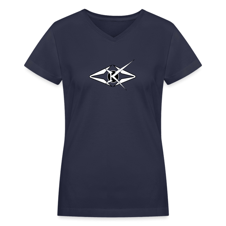 Women's V-Neck T-Shirt - VYBRATIONAL KREATORS®